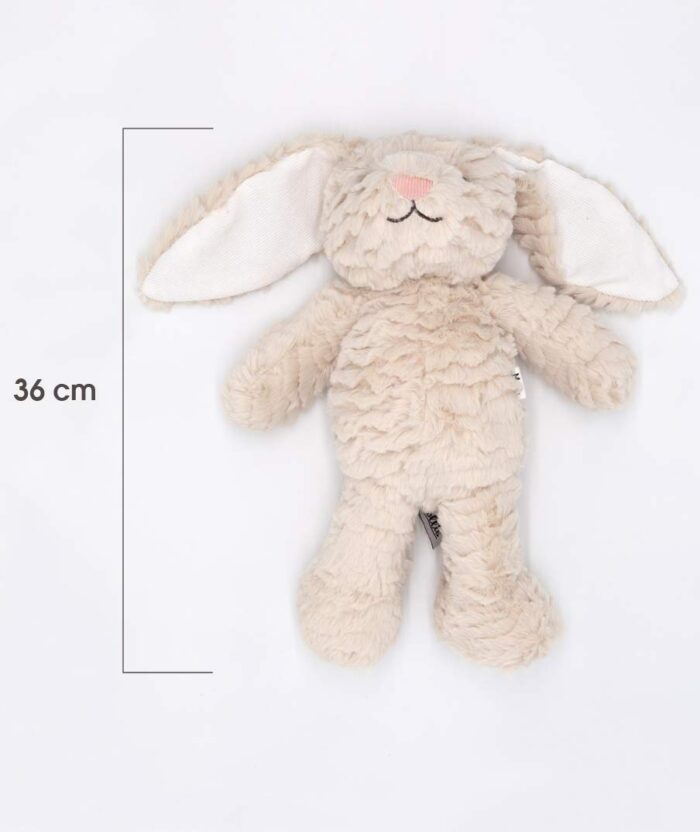 Mollis Hase Kuscheltier Baby (36cm groß) – Weiches Stofftier für Kinder & Babys –e – Bild 4