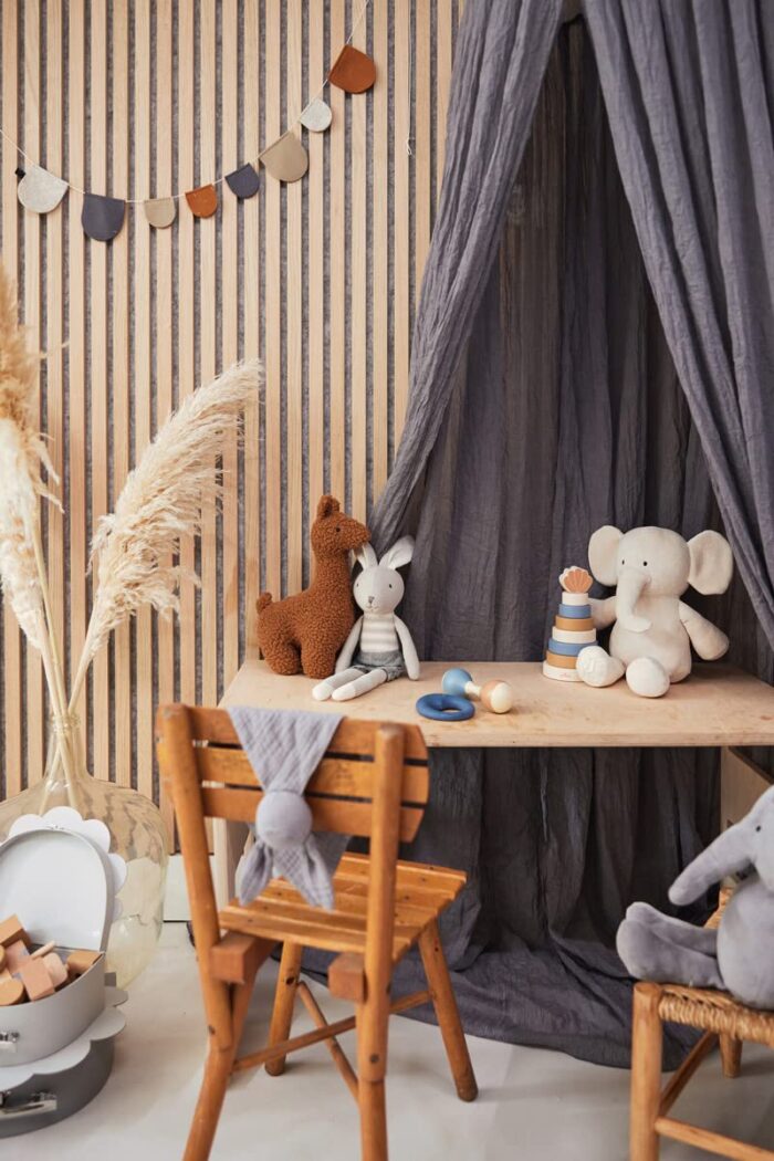 Jollein 037-001-65366 Stofftier Kuscheltier Hase Kaninchen Junge Jrau – Bild 5