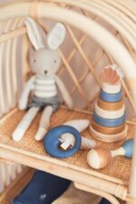 Jollein 037-001-65366 Stofftier Kuscheltier Hase Kaninchen Junge Jrau – Bild 7