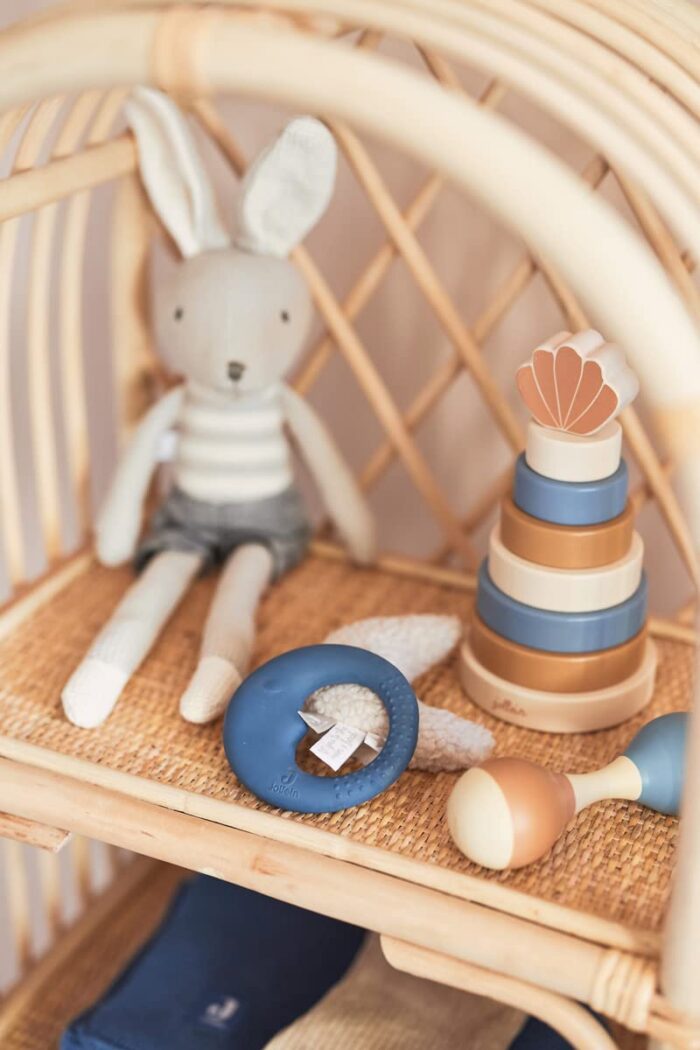 Jollein 037-001-65366 Stofftier Kuscheltier Hase Kaninchen Junge Jrau – Bild 7