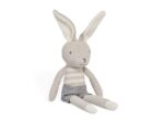 Jollein 037-001-65366 Stofftier Kuscheltier Hase Kaninchen Junge Jrau