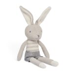 Jollein 037-001-65366 Stofftier Kuscheltier Hase Kaninchen Junge Jrau