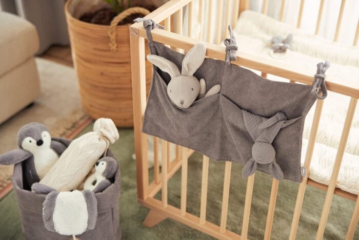 Jollein 037-001-65366 Stofftier Kuscheltier Hase Kaninchen Junge Jrau – Bild 2