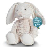 Mollis Hase Kuscheltier Baby (36cm groß) – Weiches Stofftier für Kinder & Babys –e