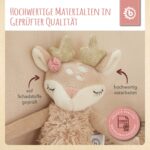 Bieco Kuscheltier Reh Ella mit Rassel | Baby Kuscheltier ab 0 Monate Stofftier Baby Plüschtier R – Bild 4